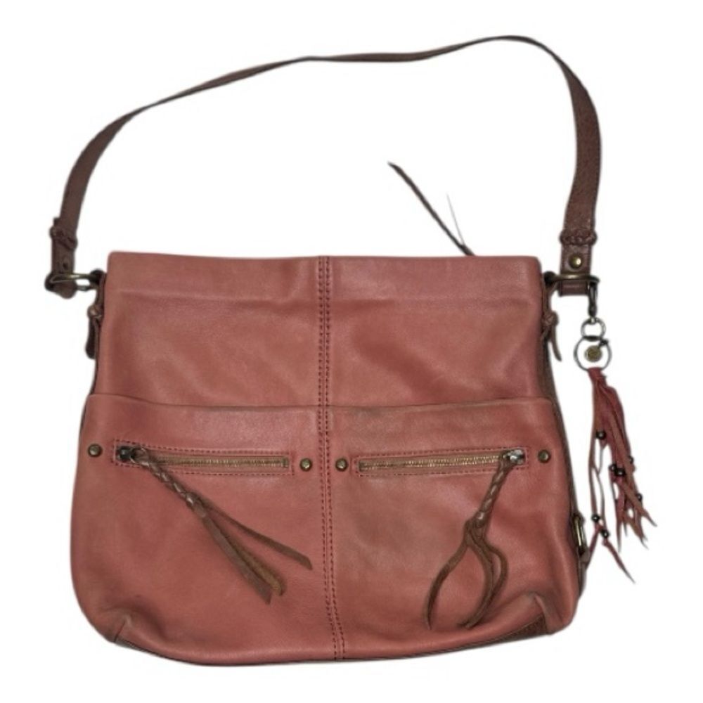 The‎ Sak Ashland Leather Shoulder Bucket Bag.